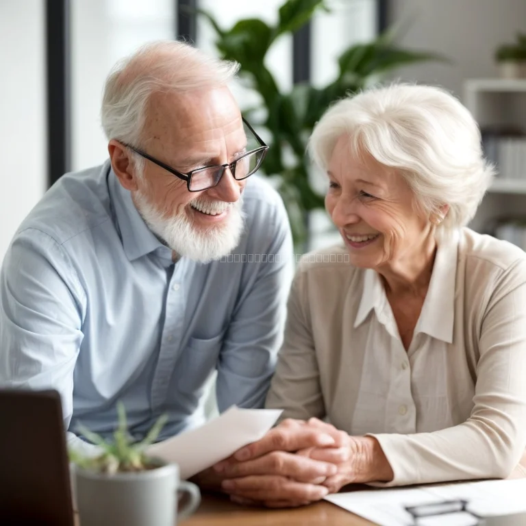 法律相談を受ける高齢者